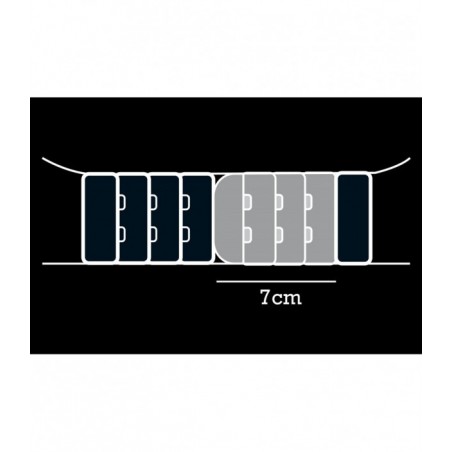 EXTENSOR SUJETADOR DOBLE ESTRECHO 2001