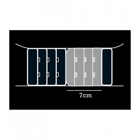 EXTENSOR SUJETADOR DOBLE ANCHO 2002