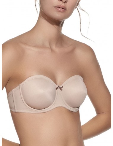 Sujetador Selene Joanna con aros sin tirantes...